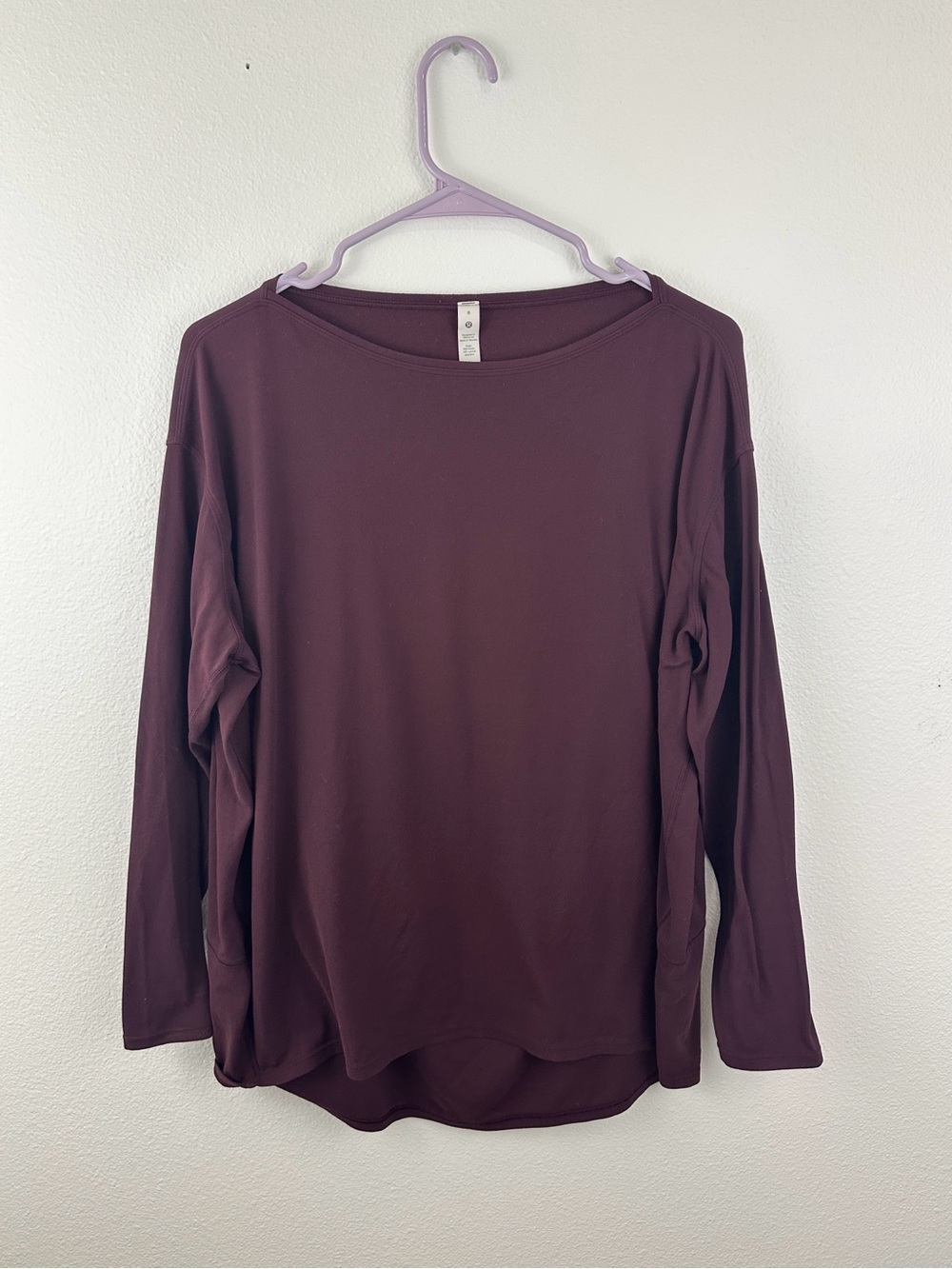 lululemon athletica back in action nulu long sleeve raglan sleeve style 8